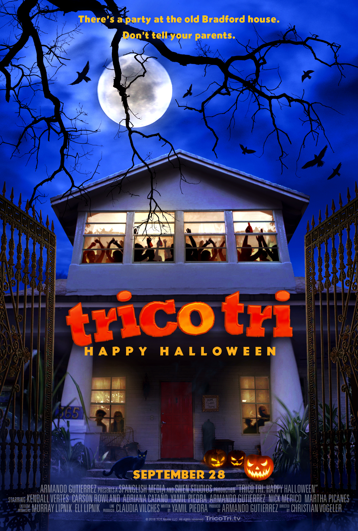 Trico Tri Happy Halloween (2018) สุขสันต์วันฮาโลวีน - ดูหนังออนไลน