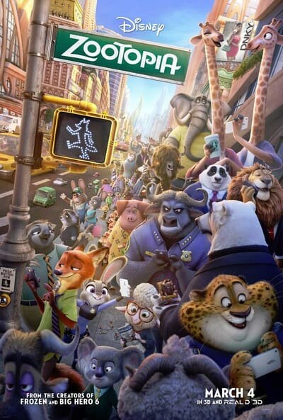 Zootopia ซูโทเปีย นครสัตว์มหาสนุก - ดูหนังออนไลน